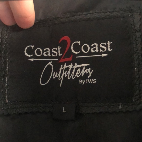 Genuine Leather Biker Vest - Picture 5 of 7